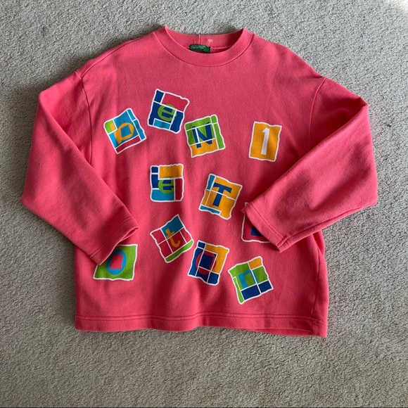 VINTAGE ❤️ UNITED COLORS OF BENETTON sweater - Picture 2 of 4